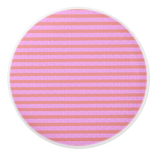 Bouton De Porte En Céramique Tige en céramique rose