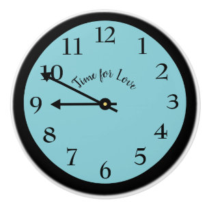 Bouton De Porte En Céramique Time for Love Ceramic Knob