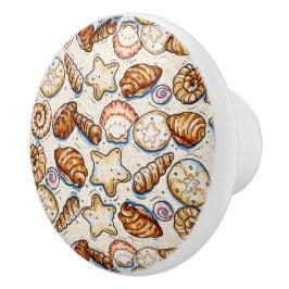 Bouton De Porte En Céramique Tiny Shells Tiny Shells Tiny Drawer Knobs