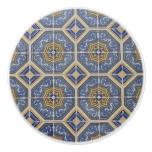 Bouton De Porte En Céramique Tuile portugaise