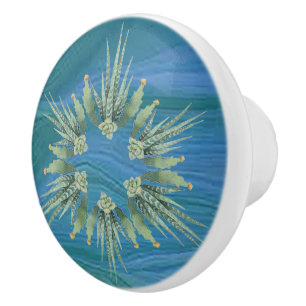 Bouton De Porte En Céramique Une explosion de plumes Ceramic Knob / Pull