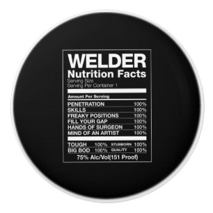 Bouton De Porte En Céramique Valeurs nutritionnelles des soudeurs