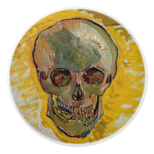 Bouton De Porte En Céramique Vincent van Gogh - Crâne 1887 #2