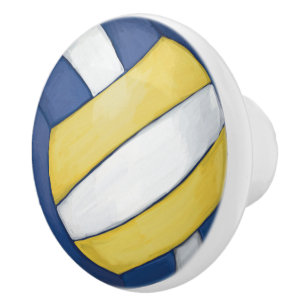 Bouton De Porte En Céramique Volleyball