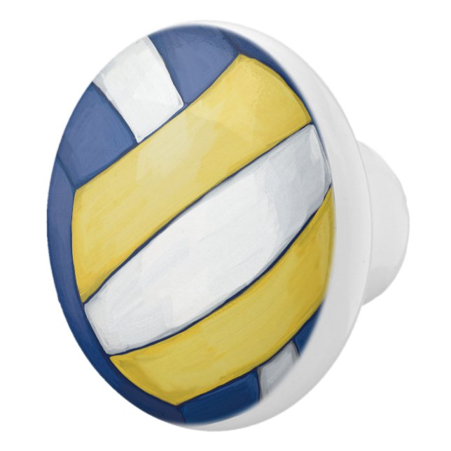 Bouton De Porte En Céramique Volleyball (Droite)