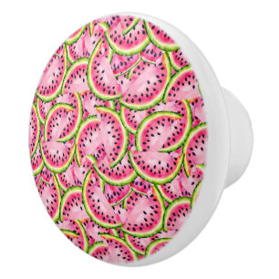 Bouton De Porte En Céramique Watermelon Surprise