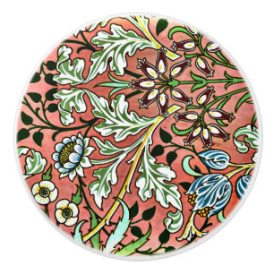 Bouton De Porte En Céramique William Morris - Hyacinth