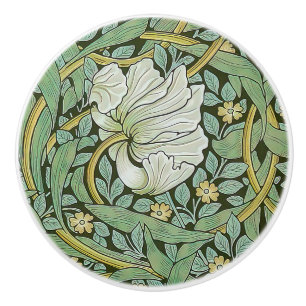 Bouton De Porte En Céramique William Morris - Pimpernel