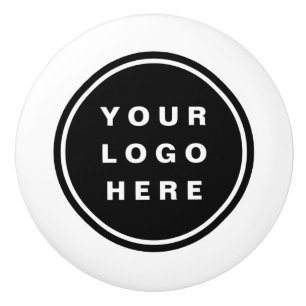 Bouton De Porte En Céramique Your Business Logo Promoteur Business Company