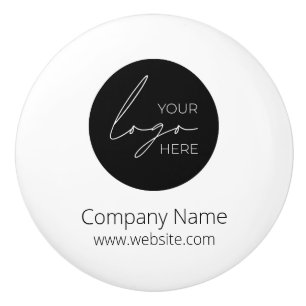 Bouton De Porte En Céramique Your Business Logo Promoteur Business Company