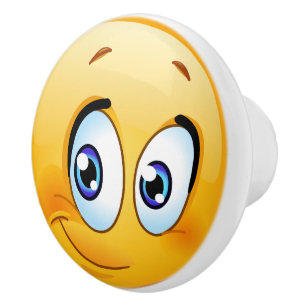 Bouton de tiroir à visage joyeux - SRF