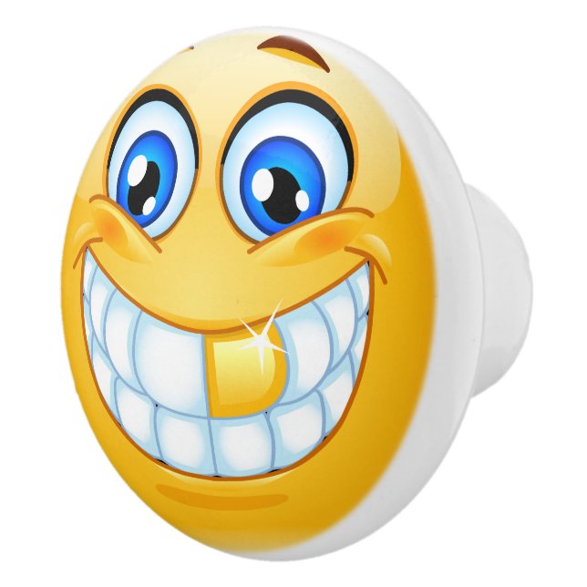 Bouton de tiroir à visage joyeux - SRF (Droite)
