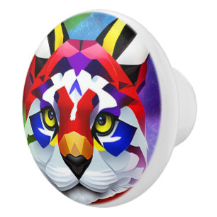 Bouton en céramique Alexander's Cat