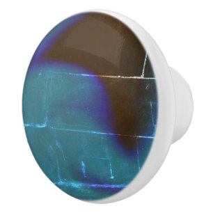 Bouton en céramique aux couleurs mixtes