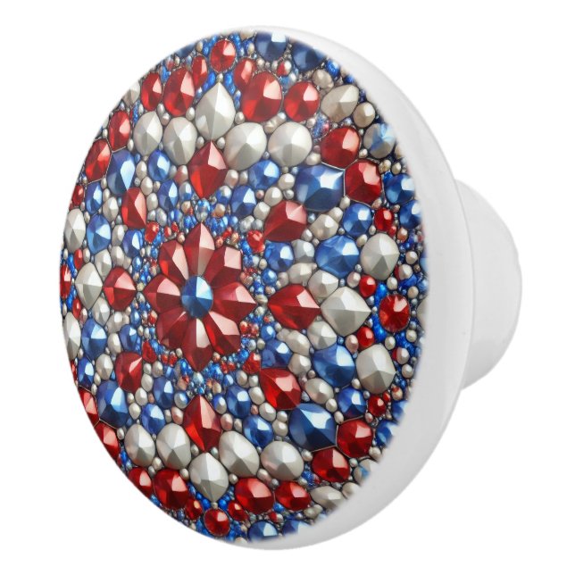 Bouton en céramique avec Pays-Bas Colours (Droite)