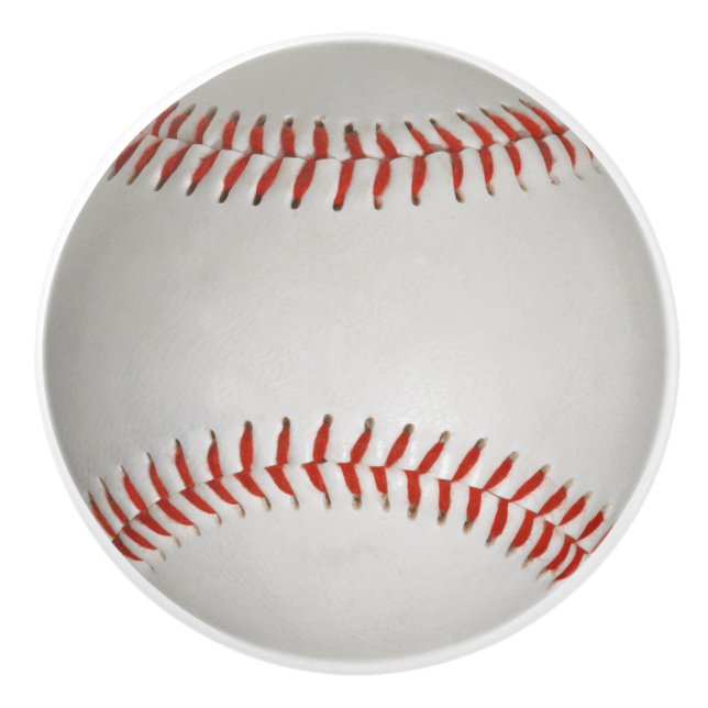 Bouton en céramique de baseball (Devant)