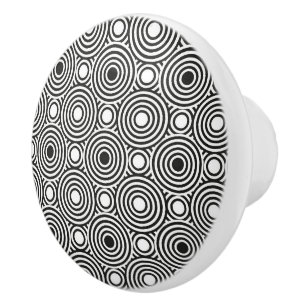 Bouton en céramique de Cabinet
