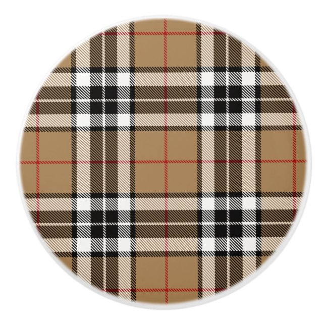 Bouton en céramique de chameau de Thomson (Devant)