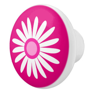 Bouton rose marguerite graphique