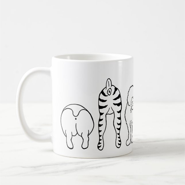 Boutons de chien - Mug (Gauche)