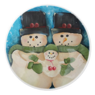 Boutons de coffret de famille de bonhommes de