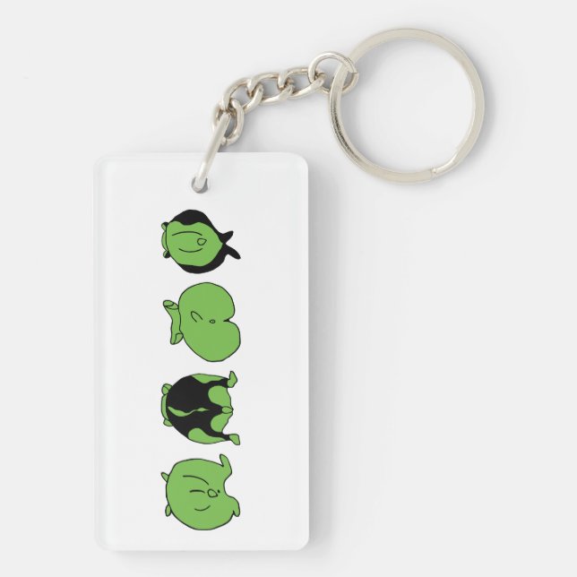 Boutons de hamster vert (Dos)