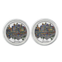 Céramique de Jérusalem colorée