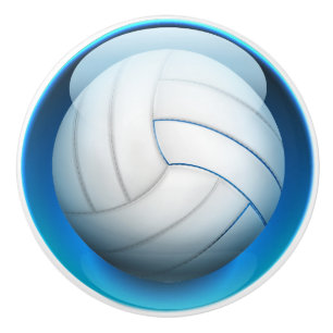Boutons de tireur de volley-ball sport