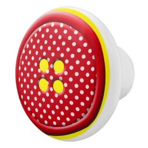 Boutons de tiroir à petit bouton de couture
