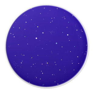 Boutons en céramique du ciel nocturne