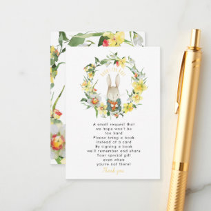 bouts de lapin jonc printemps pour carte de demand