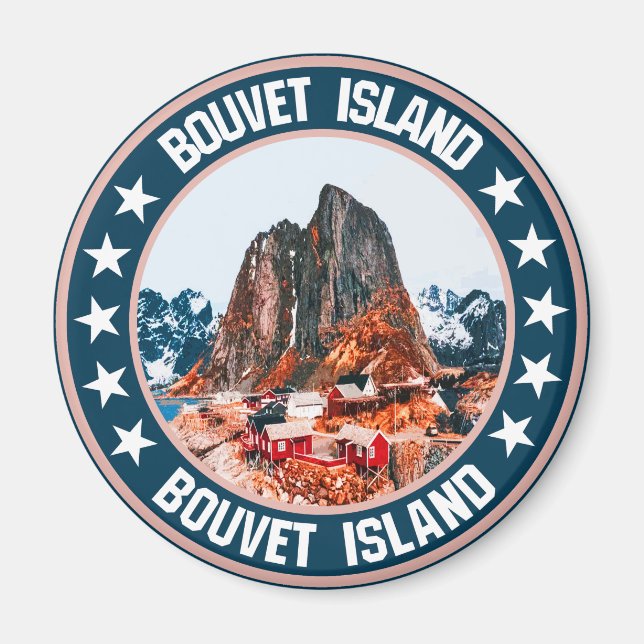 Bouvet-Insel Magnet (Vorne)
