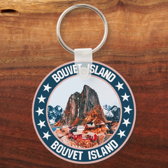 Bouvet-Insel Schlüsselanhänger (Vorderseite)