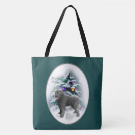 Bouvier des Flandres Christmas Tasche