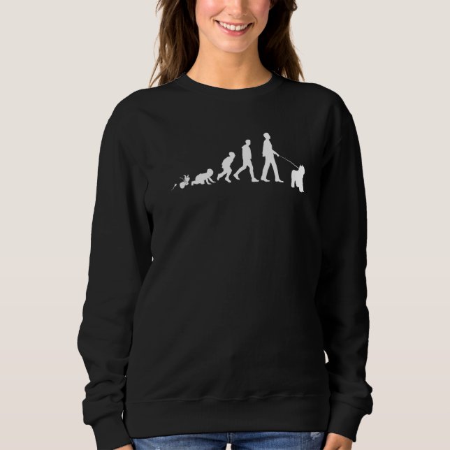 Bouvier Des Flandres Hunderasse Sweatshirt (Vorderseite)