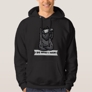 Bouvier des Flandres Ich tue, was ich Stubborn Hun Hoodie