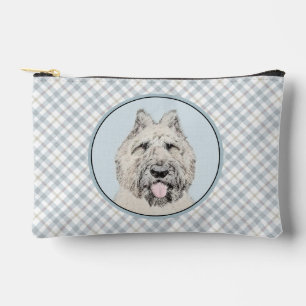 Bouvier des Flandres Painting Fawn Brindle Dog Kun Zubehörtasche