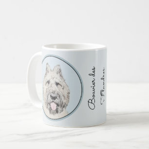 Bouvier des Flandres Painting - Original Dog Art Kaffeetasse