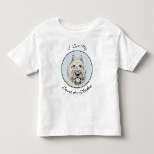 Bouvier des Flandres Painting - Original Dog Art Kleinkind T-shirt