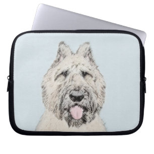 Bouvier des Flandres Painting - Original Dog Art Laptopschutzhülle