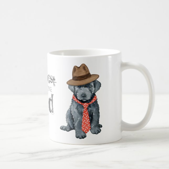 Bouvier des Flandres Papa Café Mug (Droite)