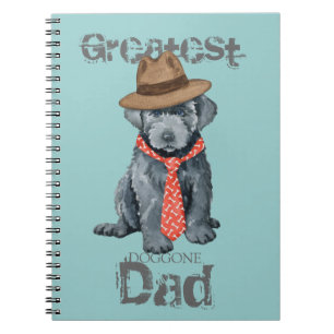 Bouvier des Flandres Vater Notebook Notizblock