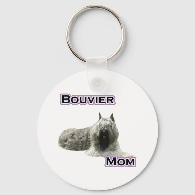 Bouvier Mama 4 - Schlüsselanhänger (Vorderseite)