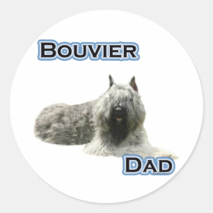 Bouvier Vater 4 - Aufkleber