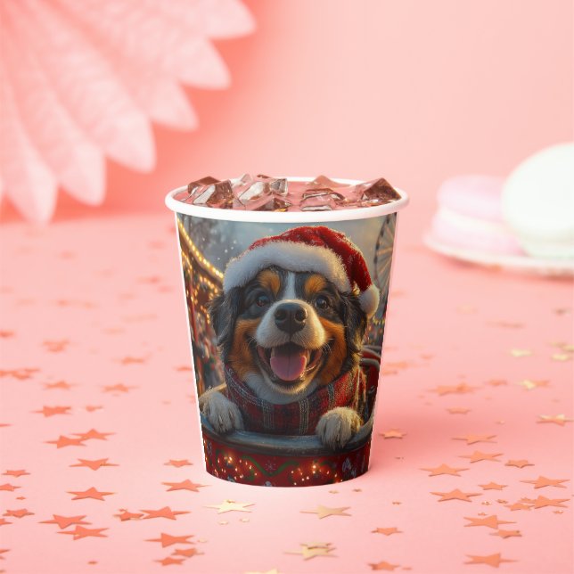 Bouviers des Flandres Dog Roller Untersetzer Weihn Pappbecher (Insitu)