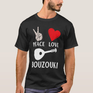 Bouzouki Musical Instrument Irish Bouzouki Music P T-Shirt