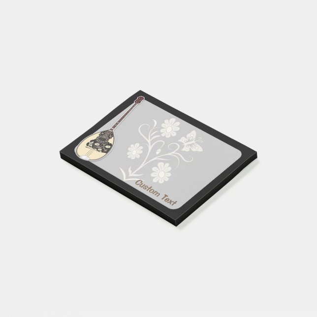 Bouzouki Post-it Klebezettel (angewinkelt)