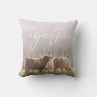 Bovins de vache HI Ensemble Carré Coussin de couss