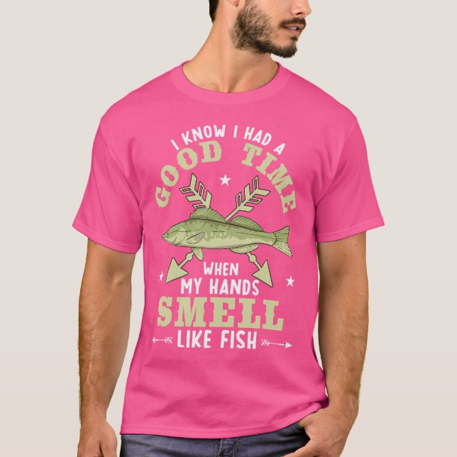 Bow Archer Fischen Jagd Funny Bowfish T-Shirt (Vorderseite)