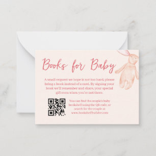 Bow Baby Showkarte Mitteilungskarte